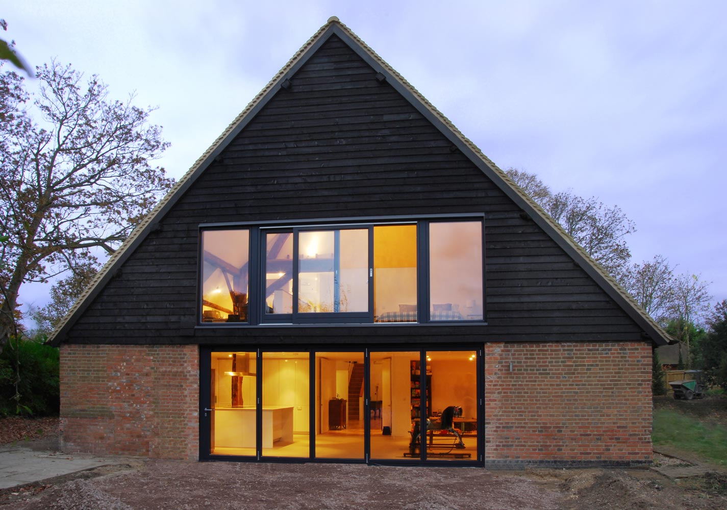 David Nossiter Architects Limited — Pye Barn, Oxfordshire contemporary barn conversion