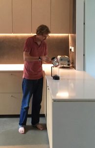 Coffee in kitchen
