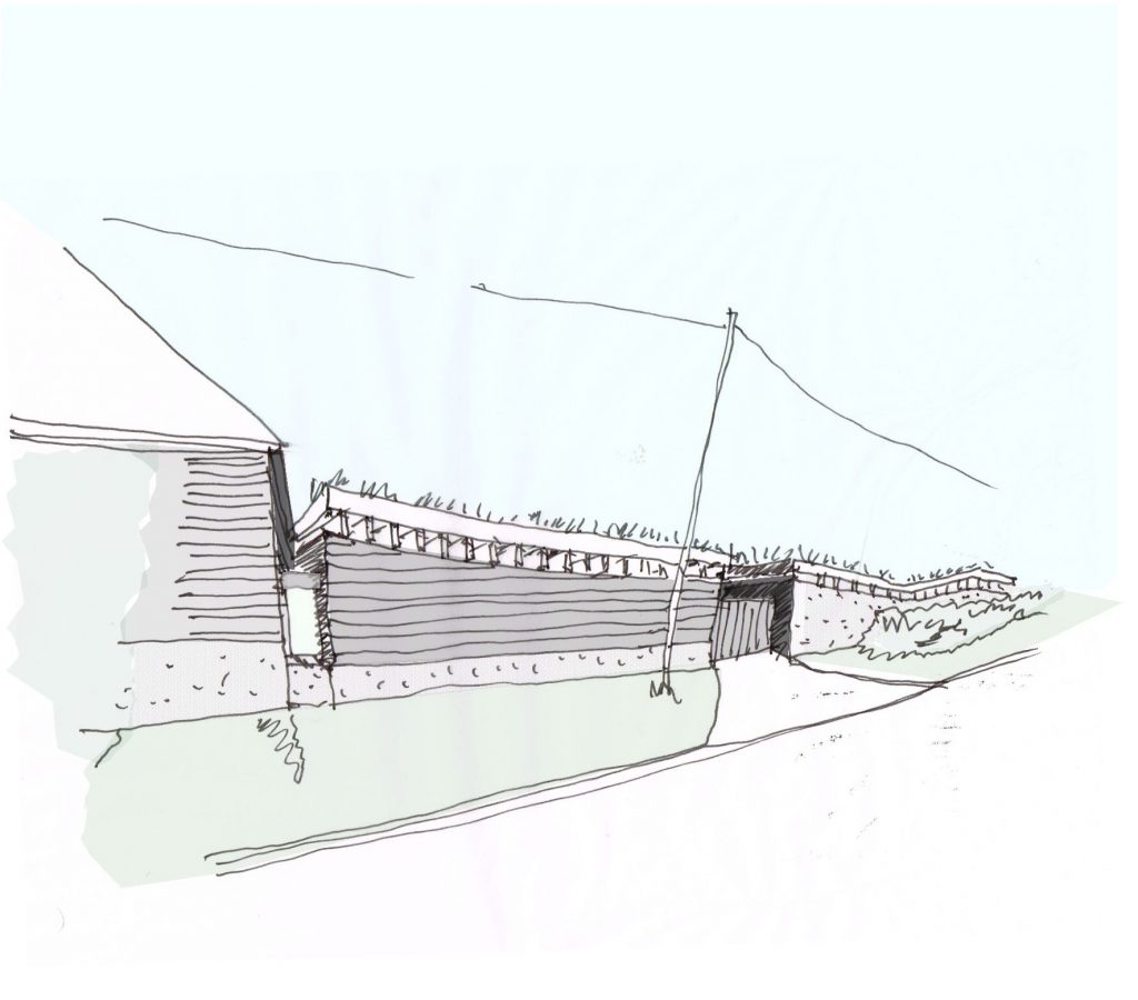 Barn Conversion - Elevation sketch